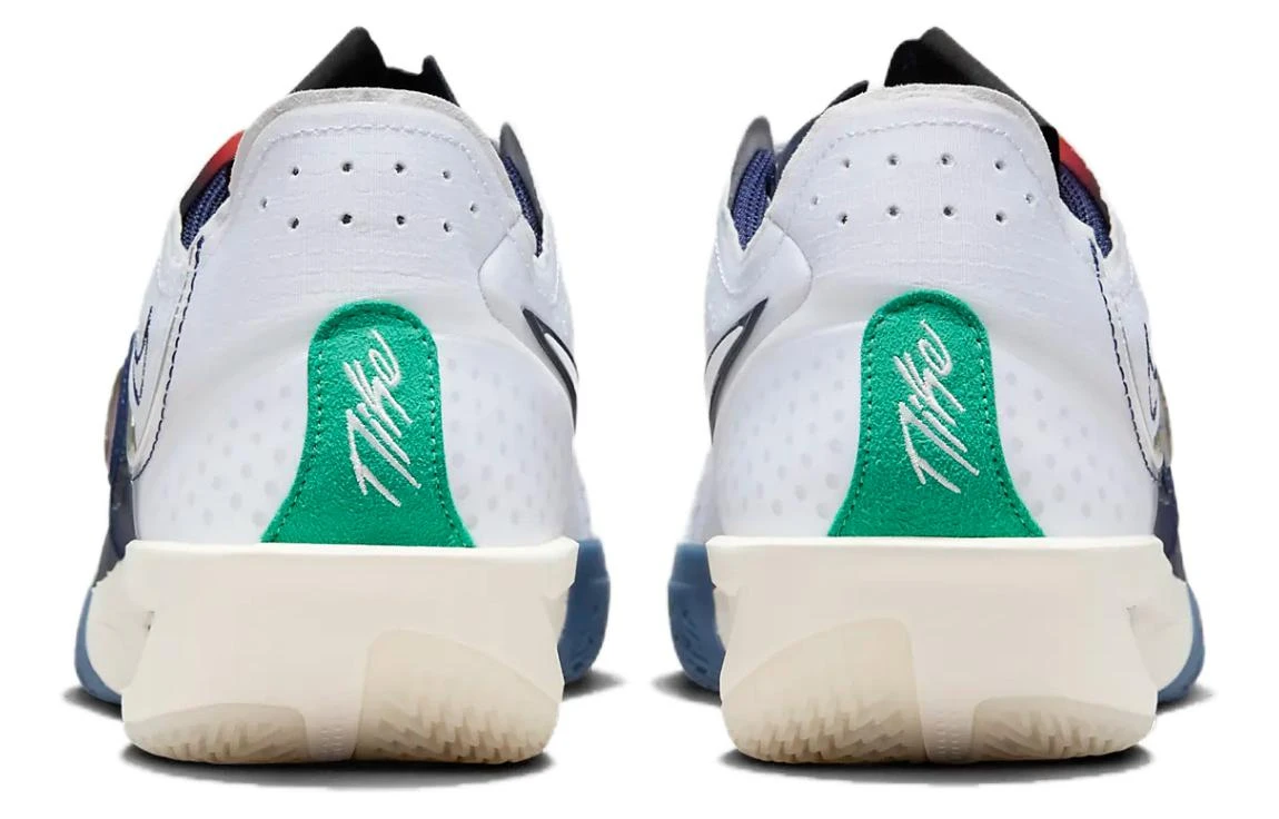 商品[国内直发] NIKE|Air Zoom G.T. Cut 3 ASW 圆头舒适 低帮 篮球鞋 男款 白蓝 国外版,价格¥1289,第6张图片详细描述