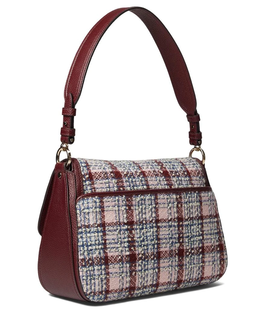 商品Kate Spade|Hudson Tweed 中号 翻盖单肩包,价格¥1266,第2张图片详细描述