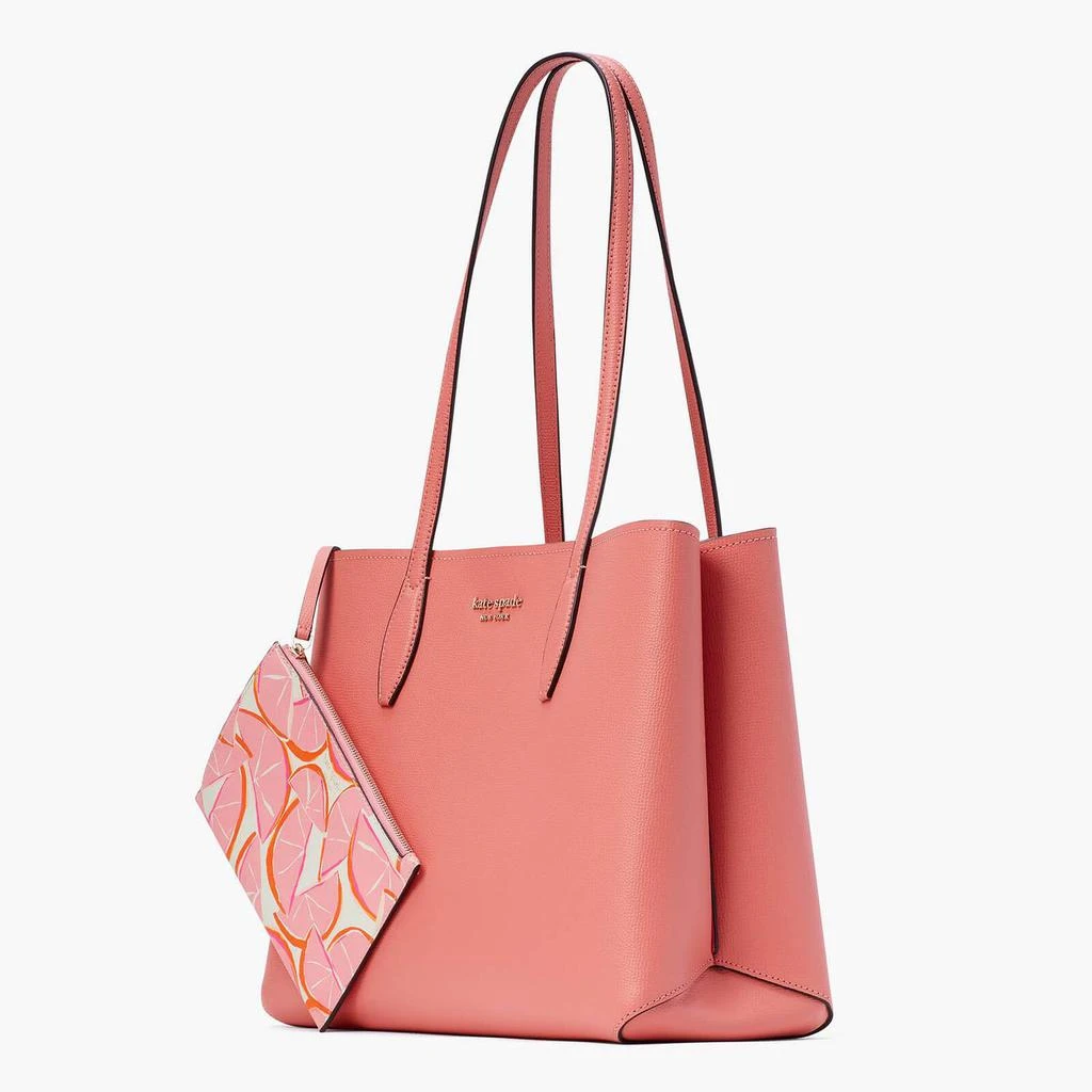 商品Kate Spade|Kate Spade New York Women's All Day Grapefruit Pop Large Tote Bag - Garden Rose,价格¥1443,第3张图片详细描述
