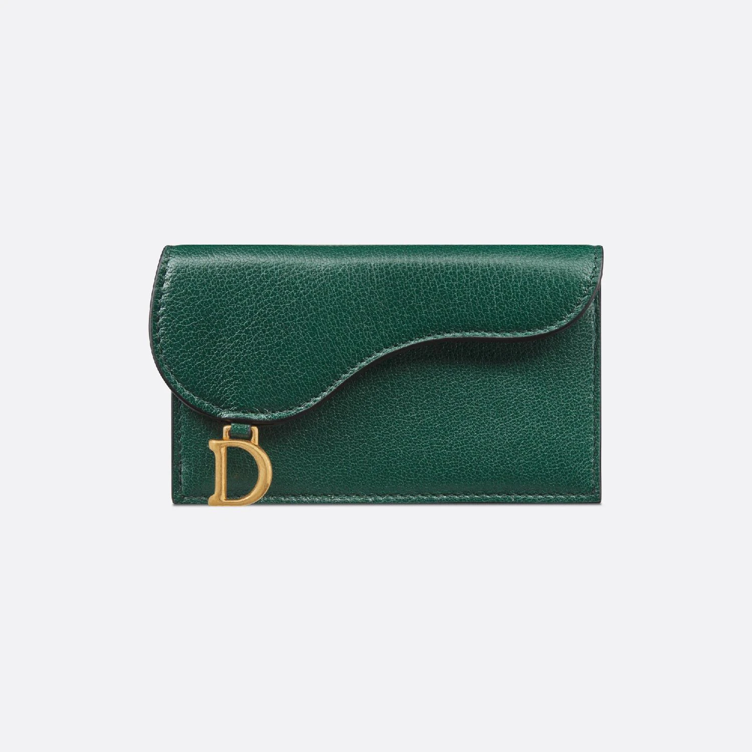 包邮包税【预售7天发货】 DIOR迪奥 23秋冬 女士 卡包 Porte-cartes zippé compact à rabat Saddle S5692CCEH_M669 商品