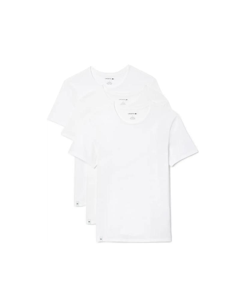 Pack de 3 camisetas Lacoste de cuello redondo y corte ajustado para hombre. image 2