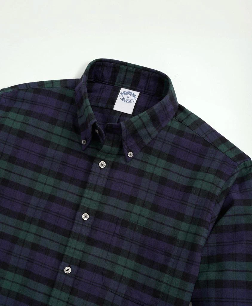 商品Brooks Brothers|Regent Regular-Fit Portuguese Flannel Shirt,价格¥335,第2张图片详细描述