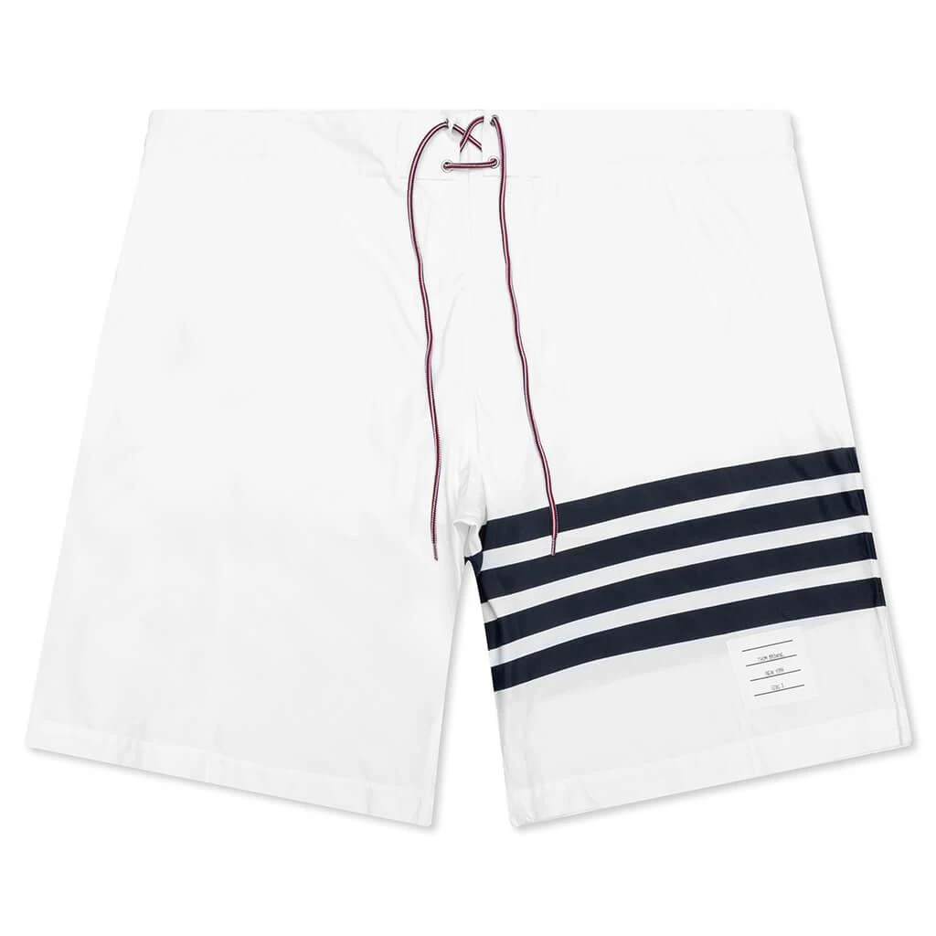 商品Thom Browne|4Bar Board Short - White,价格¥2620,第1张图片