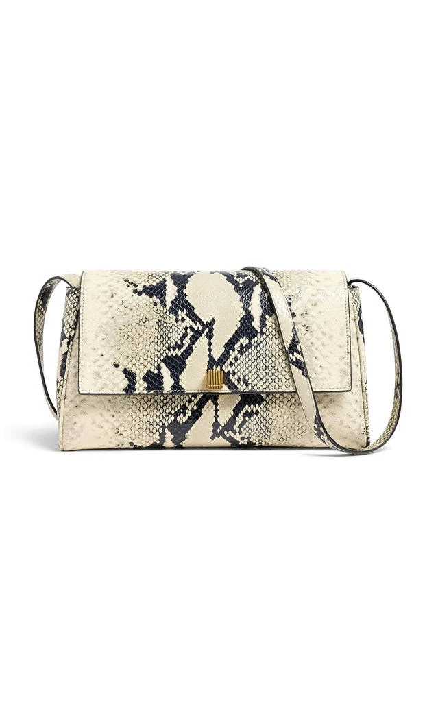 商品Khaite|Khaite - Audrey Python-Effect Leather Crossbody Bag - Python - OS - Moda Operandi,价格¥19489,第1张图片