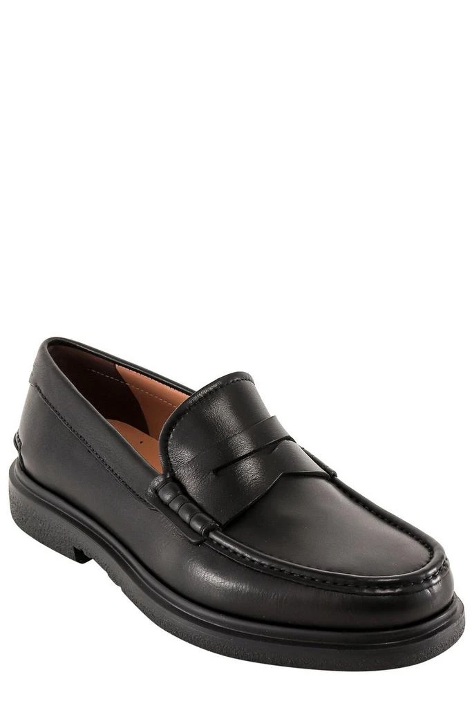 商品Salvatore Ferragamo|Ferragamo Slip-On Penny Loafers,价格¥3890,第2张图片详细描述