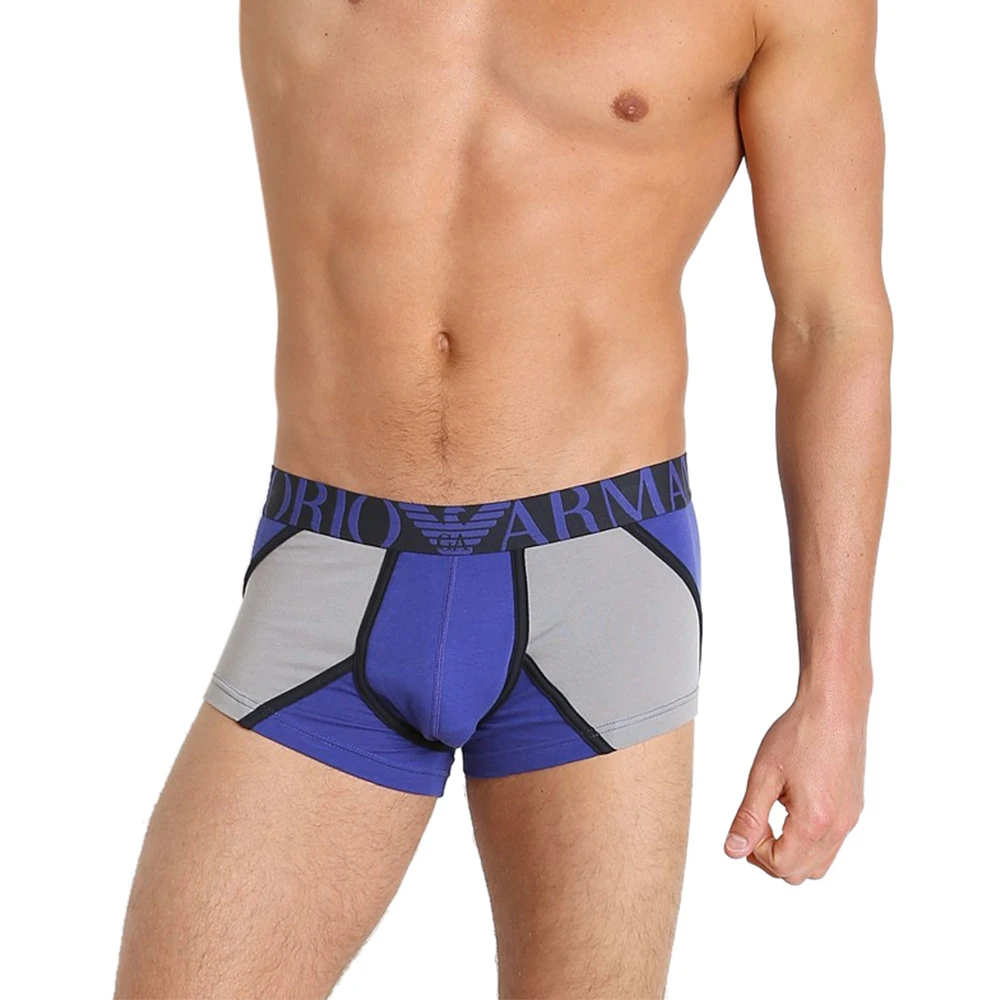 EMPORIO ARMANI 男士拼接平角内裤 111513-5A523-04833 商品