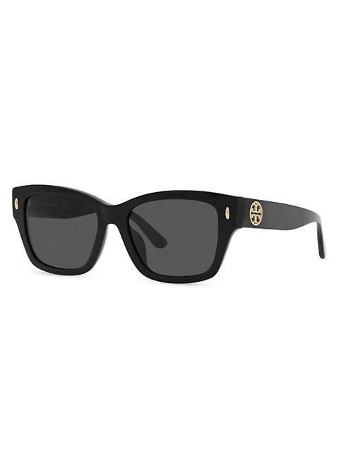 商品Tory Burch|53MM Square Sunglasses,价格¥1148,第4张图片详细描述