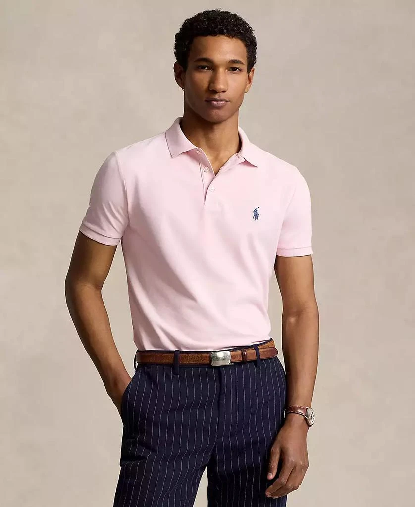 商品Ralph Lauren|Men's Classic-Fit Stretch Mesh Polo Shirt,价格¥608,第1张图片