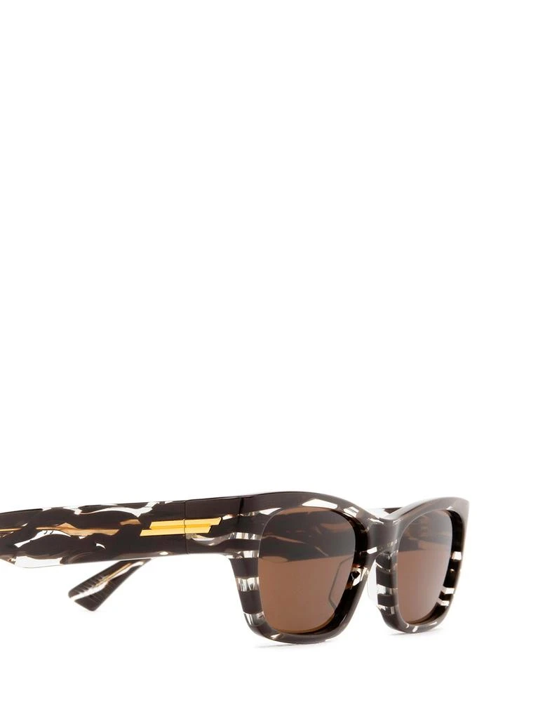 商品Bottega Veneta|Bottega Veneta Eyewear Rectangle Frame Sunglasses,价格¥2187,第3张图片详细描述