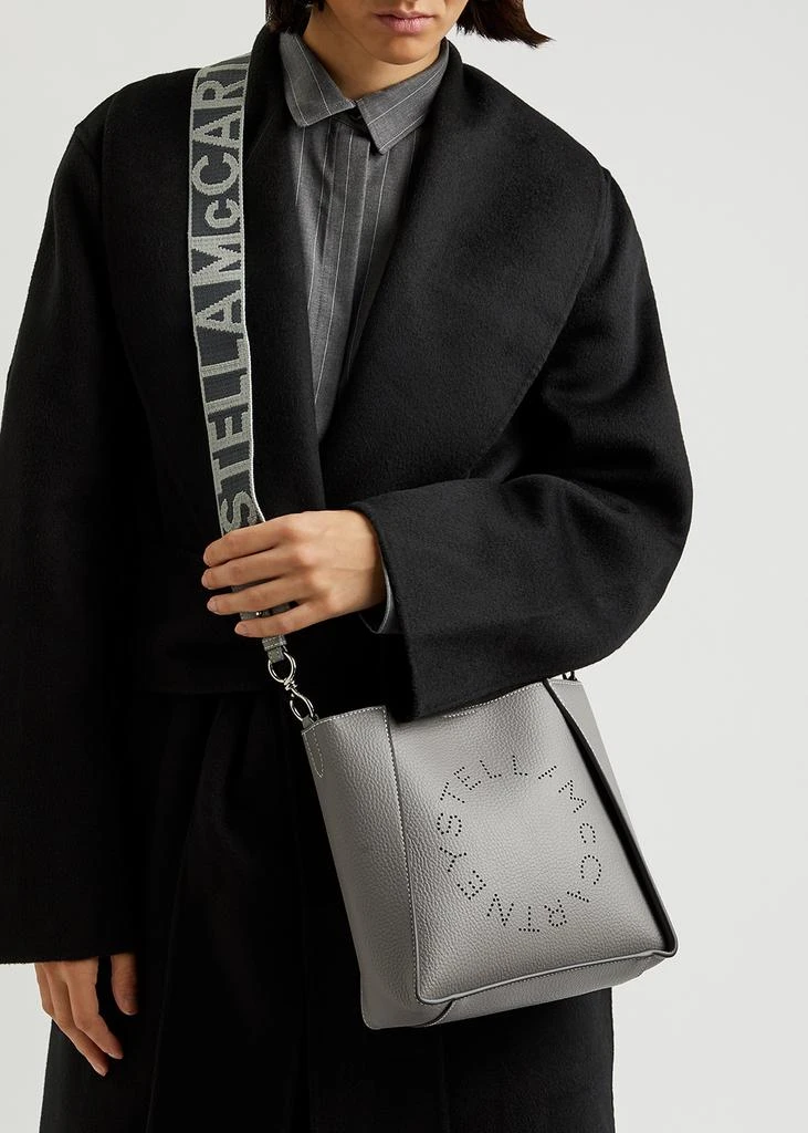 商品Stella McCartney|Stella Logo mini faux leather cross-body bag,价格¥4392,第5张图片详细描述