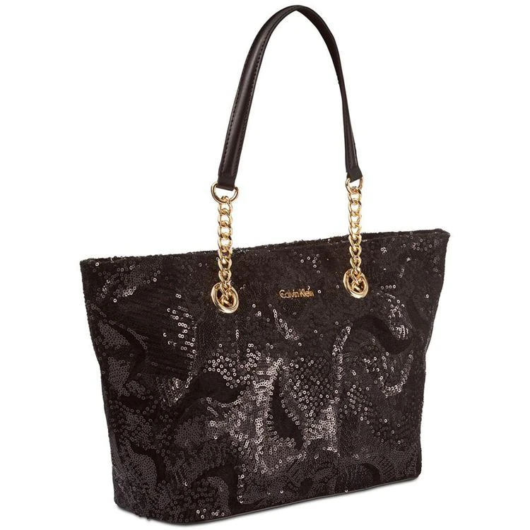 商品Calvin Klein|Small Chain Tote,价格¥438,第5张图片详细描述