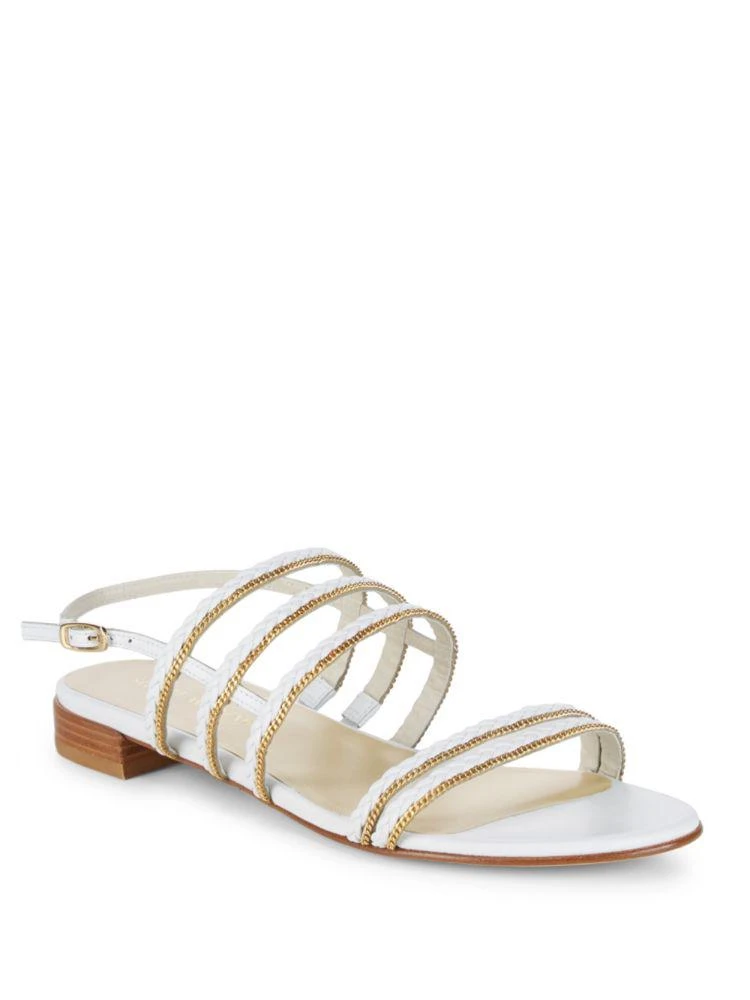 商品Stuart Weitzman|Linedrive Slingback Sandals,价格¥671,第1张图片