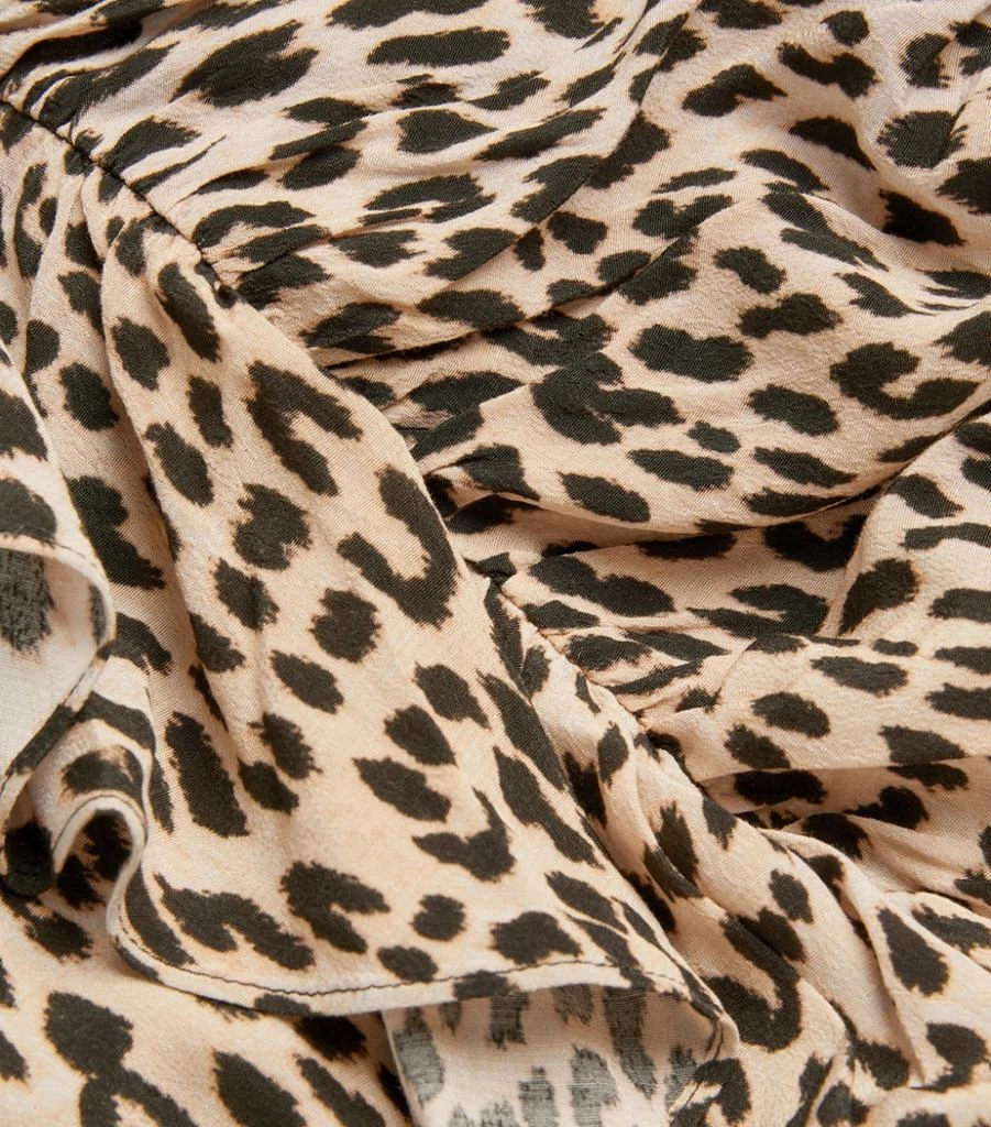 商品Maje|Leopard Print Ricata Mini Dress,价格¥3152,第5张图片详细描述