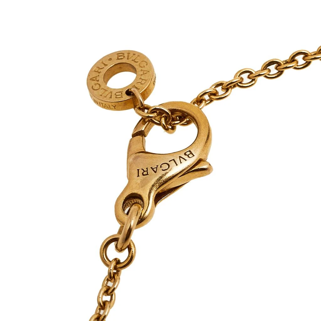 商品[二手商品] BVLGARI|Bvlgari Bvlgari Diamond Mother of Pearl Onyx 18k Rose Gold Pendant Necklace,价格¥12180,第4张图片详细描述