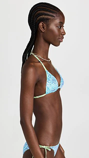 商品Solid & Striped|Iris 双面穿三角形比基尼上衣,价格¥359,第3张图片详细描述