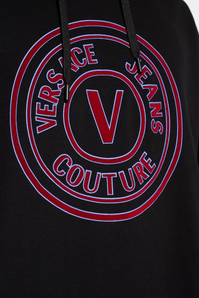 商品Versace|Versace Jeans Couture Logo Printed Drawstring Hoodie,价格¥1573,第3张图片详细描述