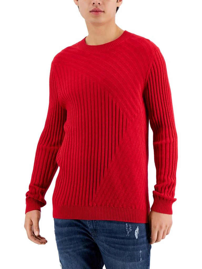 Tucker Mens Cotton Ribbed Crewneck Sweater 商品