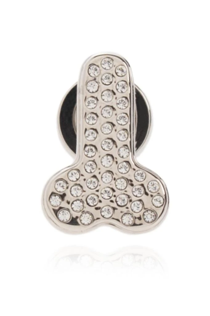 商品JW Anderson|Crystal-embellished Mono Earring,价格¥2045,第3张图片详细描述