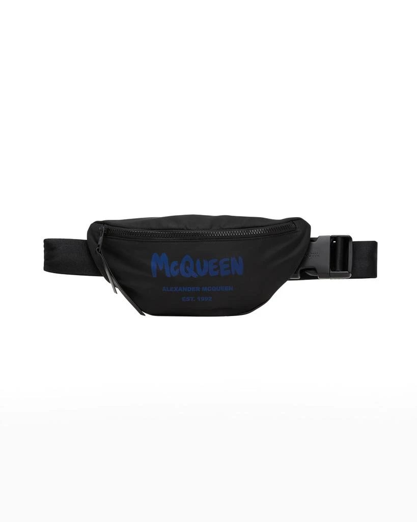 商品Alexander McQueen|Men's Logo Belt Bag,价格¥2549,第1张图片