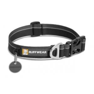 商品Ruffwear|RUFFWEAR - HOOPIE SOLID COLLAR - 11 - 14 - Obsidian Black,价格¥107,第1张图片