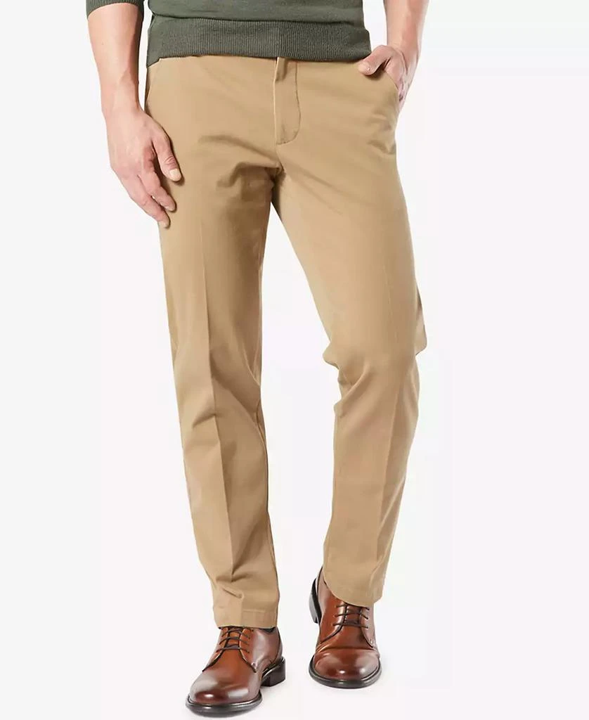 商品Dockers|Men's Workday Smart 360 Flex Straight Fit Khaki Stretch Pants,价格¥448,第1张图片