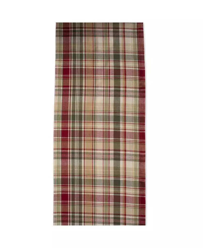 商品Design Imports|Give Thanks Plaid Table Runner,价格¥235,第2张图片详细描述