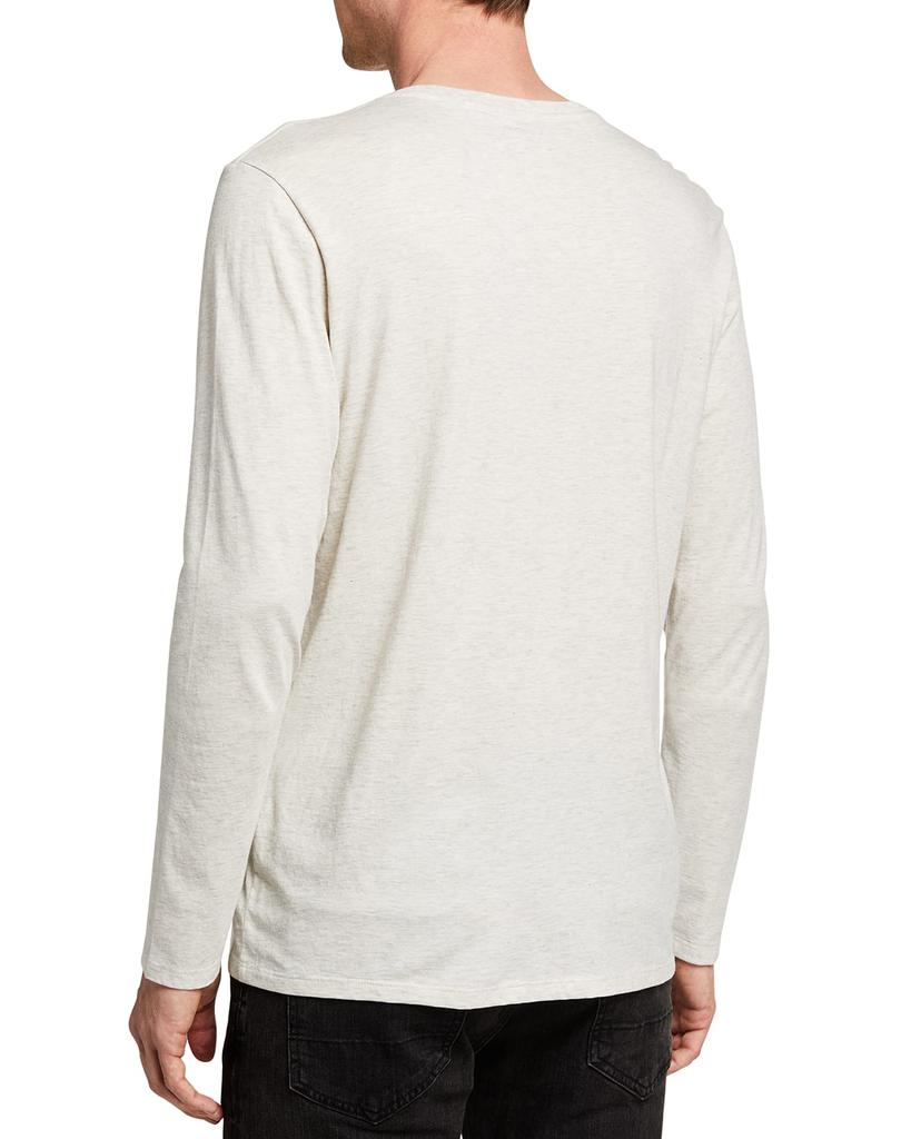 Men's Pima Jersey Long-Sleeve Crew T-Shirt商品第2张图片规格展示