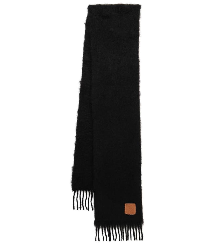 Mohair and wool-blend scarf商品第1张图片规格展示