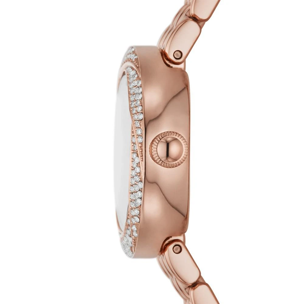 商品Emporio Armani|Women's Rosa Rose Gold-Tone Stainless Steel Bracelet Watch 26mm,价格¥2582,第2张图片详细描述