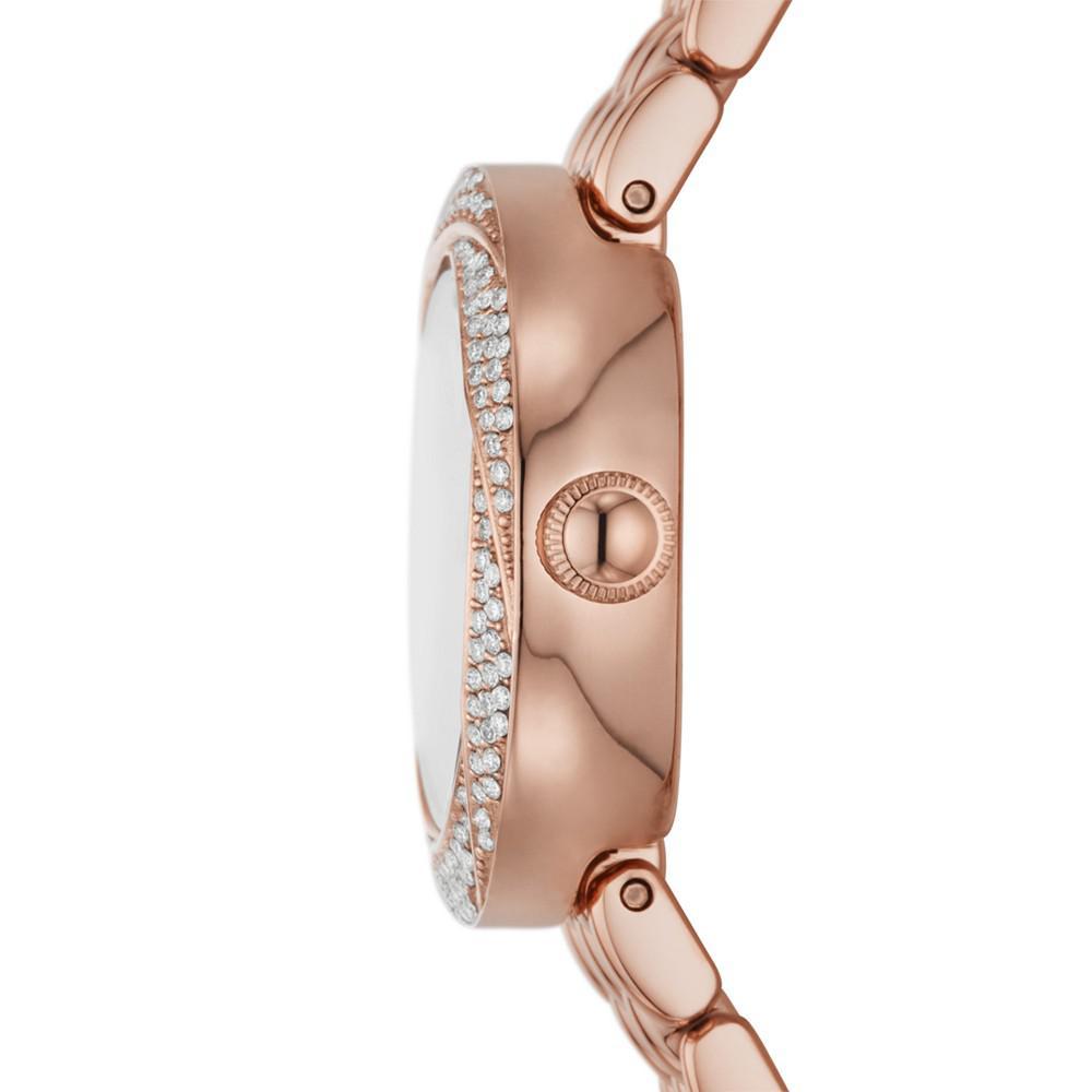 商品Emporio Armani|Women's Rosa Rose Gold-Tone Stainless Steel Bracelet Watch 26mm,价格¥2714,第4张图片详细描述