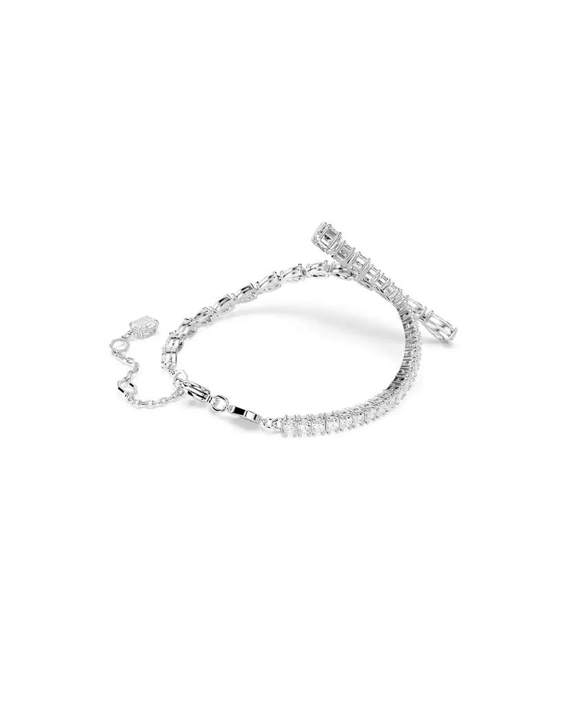 商品Swarovski|Matrix Mixed Cuts, White, Rhodium Plated Bracelet,价格¥2371,第4张图片详细描述