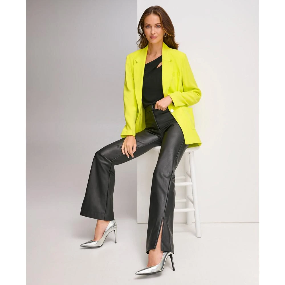 商品DKNY|Women's Patch Pocket One-Button Blazer,价格¥1239,第5张图片详细描述