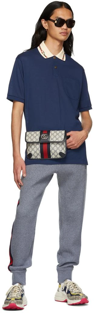 商品Gucci|米色 Ophidia 腰包,价格¥9987,第4张图片详细描述
