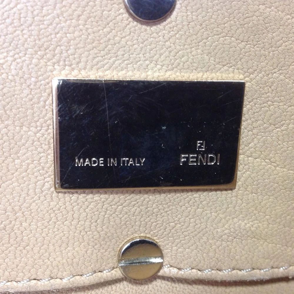 Fendi Brown Mia Leather Shoulder Bag 商品