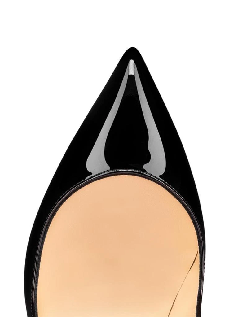 商品Christian Louboutin|Christian Louboutin Black Patent Leather Hot Chick Pumps 100,价格¥4057,第4张图片详细描述