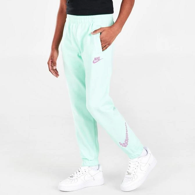 商品NIKE|Girls' Nike Sportswear Sport Daisy Jogger Pants,价格¥148,第1张图片