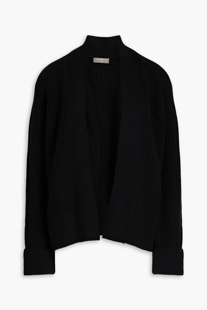 商品N.PEAL|Ribbed cashmere cardigan,价格¥2312,第3张图片详细描述