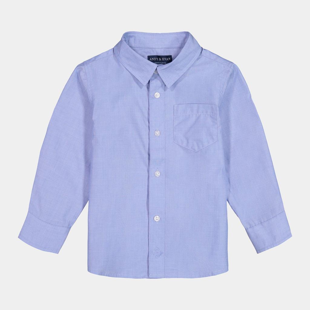 商品Andy & Evan|Boys Chambray Button Down Shirt,价格¥108,第1张图片