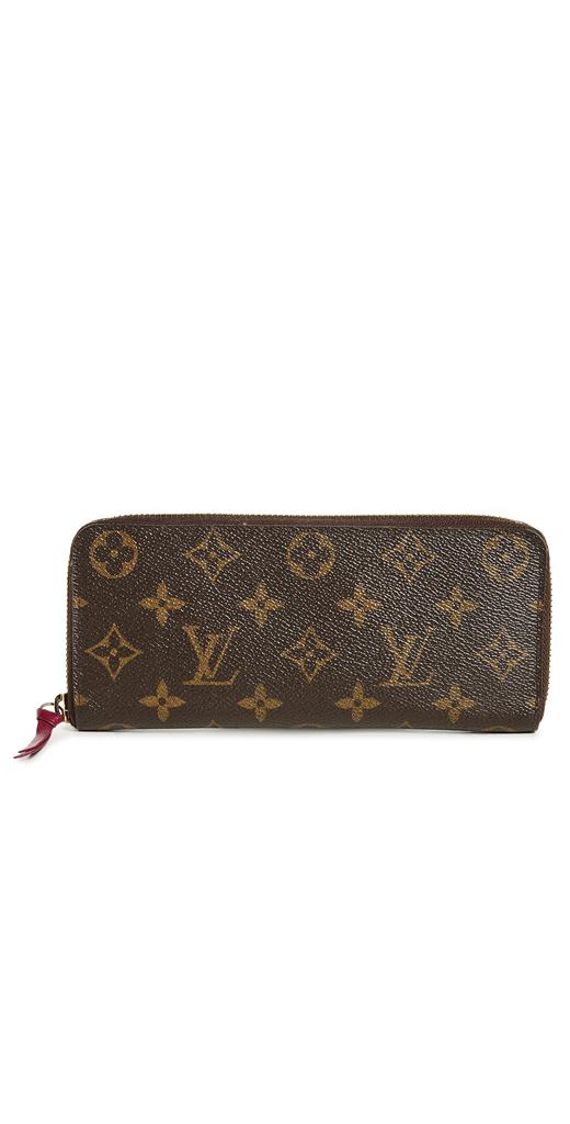 Shopbop Archive Louis Vuitton Clemence 钱包，交织字母款商品第1张图片规格展示