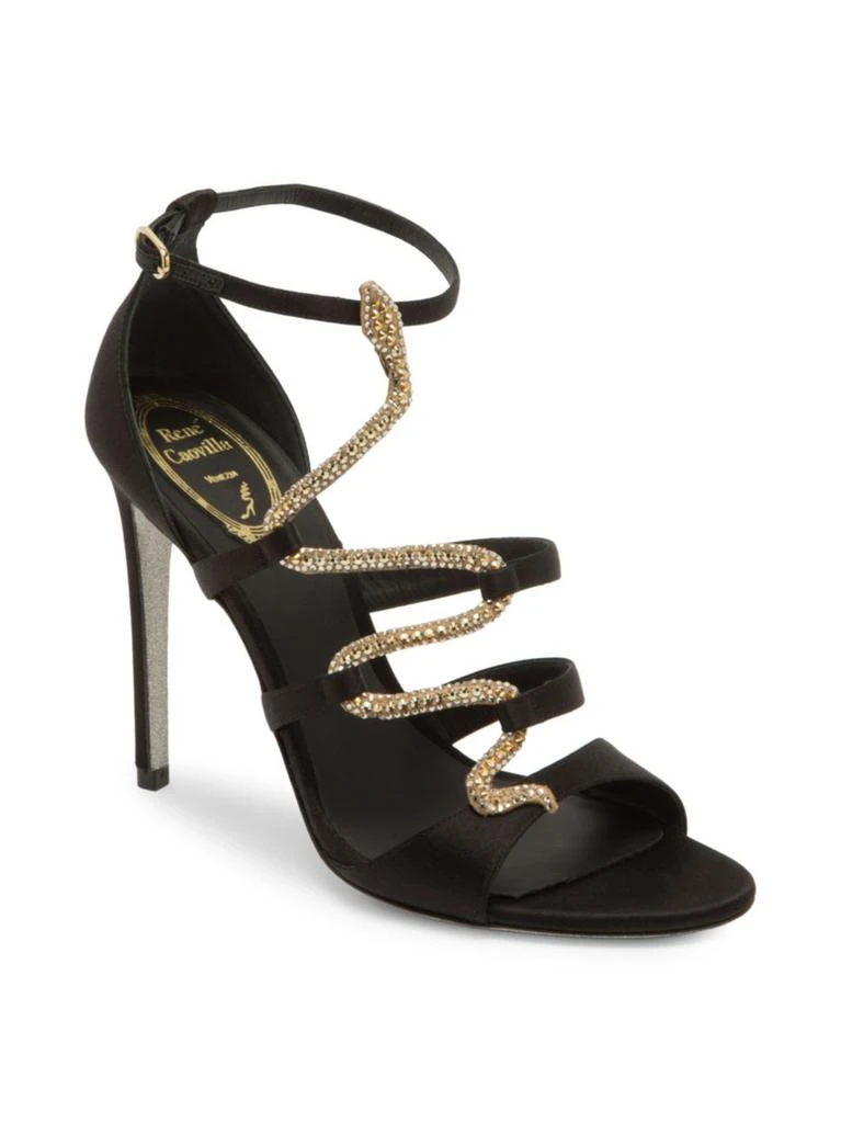 商品Rene Caovilla|Rene Caovilla - Serpiana Strappy High-Heel Sandals,价格¥2985,第2张图片详细描述