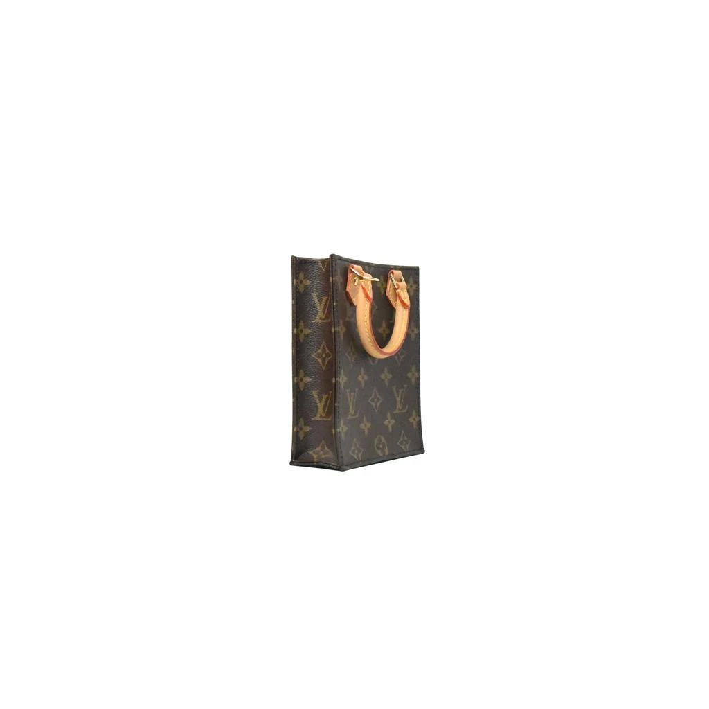 商品Louis Vuitton|Louis Vuitton Petit Sac Plat Bag Monogram Brown,价格¥13554,第2张图片详细描述