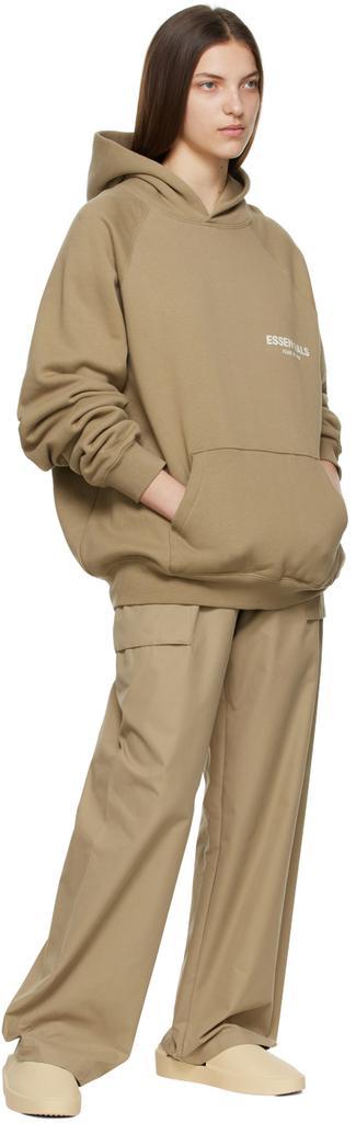 商品Essentials|Tan Cotton Trousers,价格¥828,第6张图片详细描述