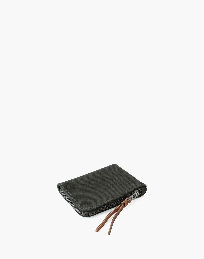 商品Madewell|MAKR Canvas Zip Slim Wallet,价格¥749,第1张图片详细描述