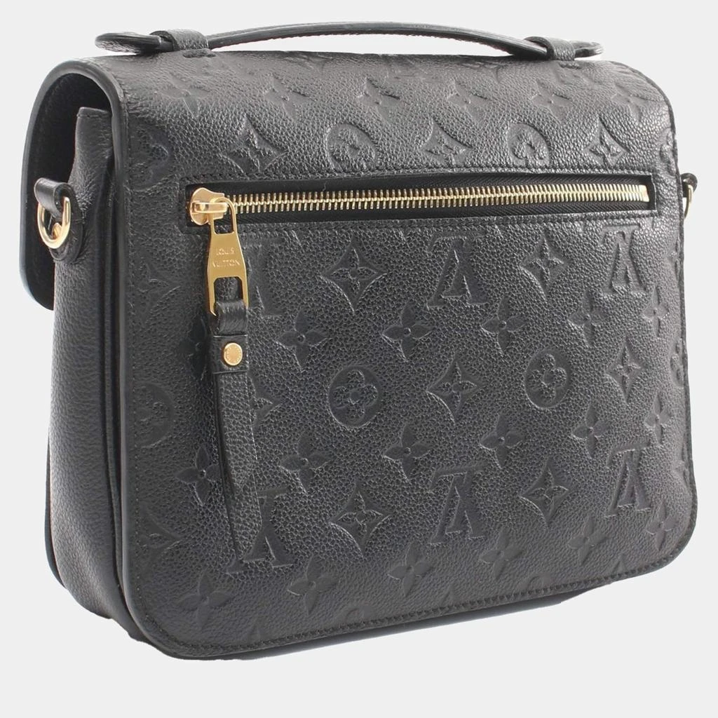 商品[二手商品] Louis Vuitton|Louis Vuitton Black Monogram Empreinte Leather Pochette Metis MM Handbag,价格¥21376,第2张图片详细描述