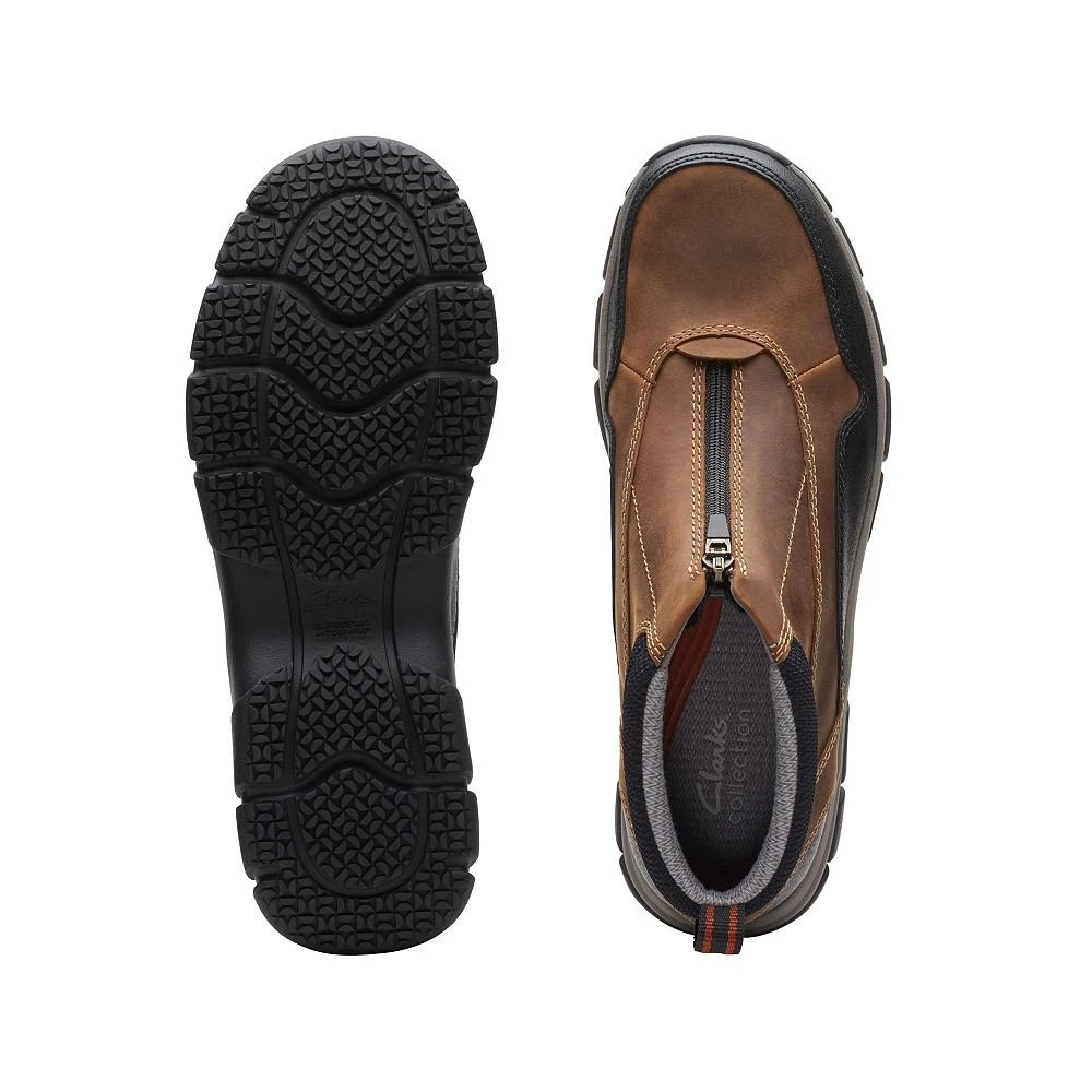 商品Clarks|Men's Collection Walpath Zip Leather Slip On Boots,价格¥1052,第4张图片详细描述