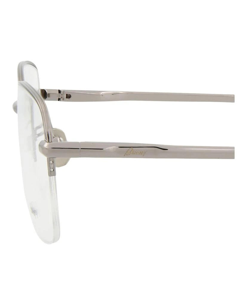 商品Brioni|Square-Frame Metal Optical Frames,价格¥958,第4张图片详细描述