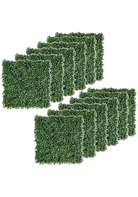 商品belk|12 Piece 19 X 19 Milan Artificial Grass Water Drainage And Soft Feel Light Green,价格¥948,第2张图片详细描述