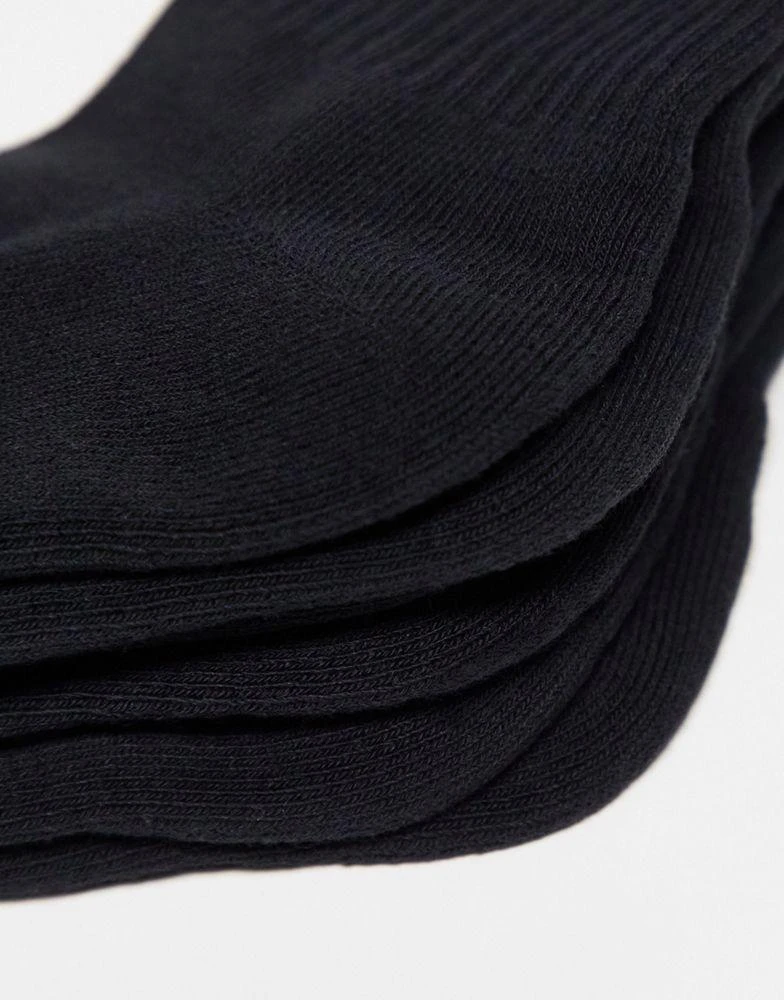 商品New Balance|New Balance logo mid sock 3 pack in black,价格¥128,第3张图片详细描述