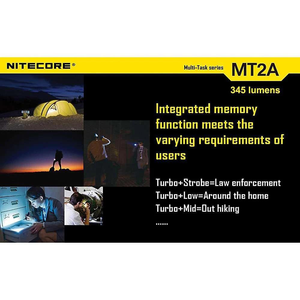 商品NITECORE|NITECORE MT2A Multi-task 345 Lumen Pen Light,价格¥330,第3张图片详细描述