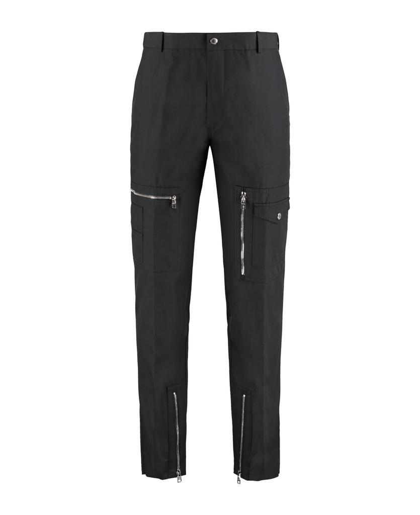 商品Alexander McQueen|Multi-pocket Cotton Trousers,价格¥3831,第1张图片